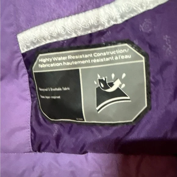 Columbia Women's Lavender Ski Jacket - Picture 6 of 13